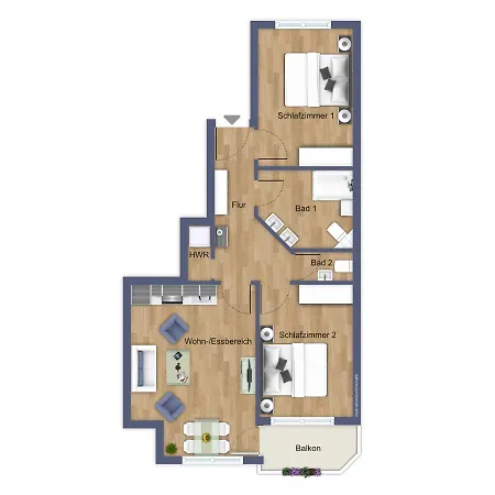 Apartment Hanse 309 *
